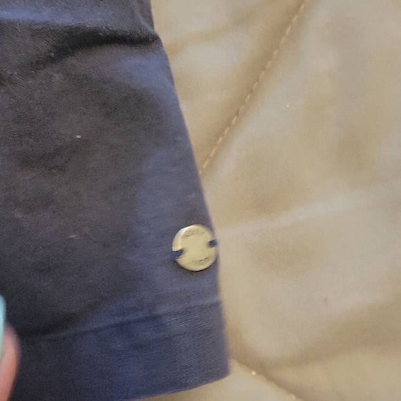 Roxy Xl High Waist Blue Shorts - Picture 6 of 7